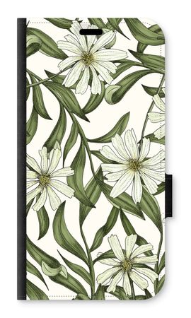 White flower pattern