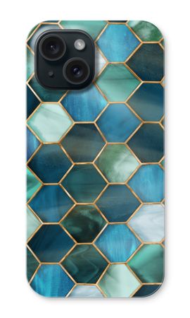 Hexagons in stained glass