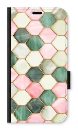 Hexagons in stained glass