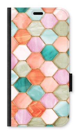 Hexagons in stained glass