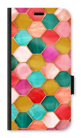 Hexagons in stained glass