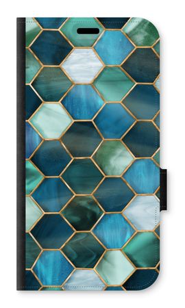 Hexagons in stained glass