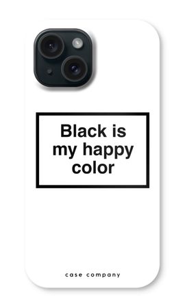 Black is my happy color