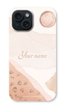 Gold Spots Namecase - Blush