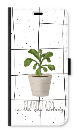 Houseplant on windowpane