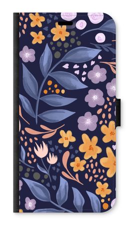 Flowers with blue leaves