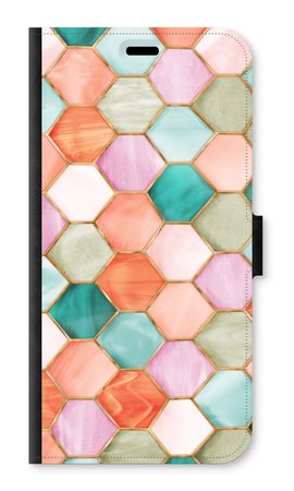 Hexagons in stained glass