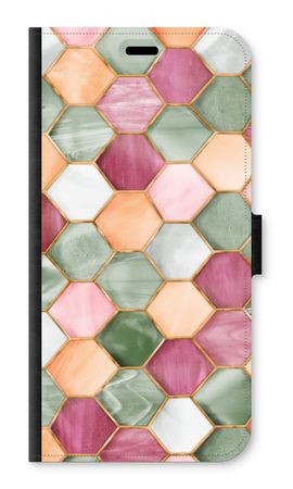 Hexagons in stained glass