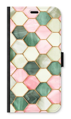 Hexagons in stained glass