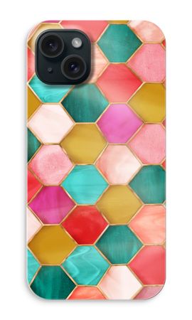 Hexagons in stained glass