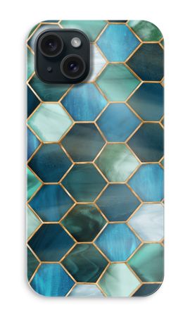 Hexagons in stained glass