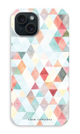 Triángulos color pastel