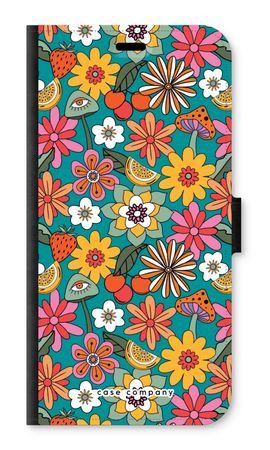 Retro Flowers N°2 - Blue