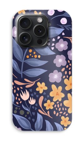 Flowers with blue leaves