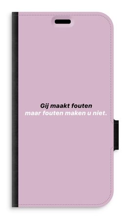 Fouten maken u niet