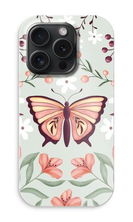 Butterfly in a floral world
