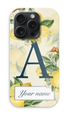 Monogram Lemons, Oranges of Peaches