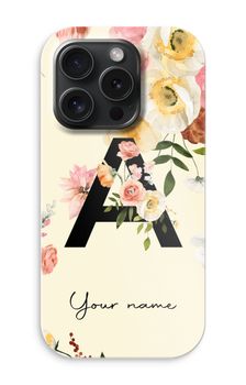 Flirty Flowers Monogram