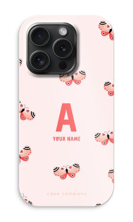 Rosy Butterflies Monogram