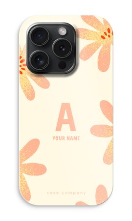 Peach Blossom Monogram