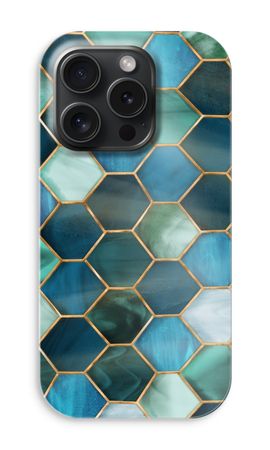 Hexagons in stained glass