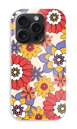 Retro Flowers - Yellow