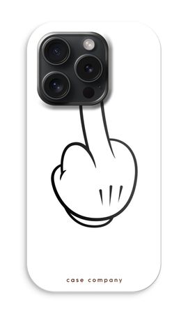 Middle finger white