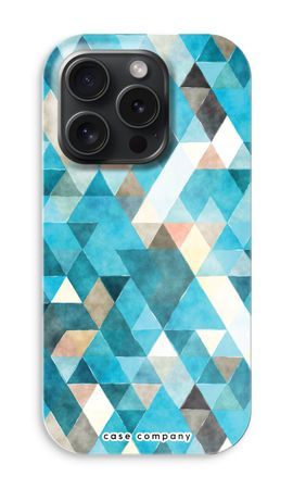 Coloured triangles blue