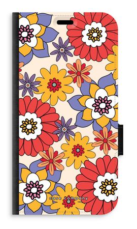 Retro Flowers - Yellow