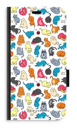 Colourful cats