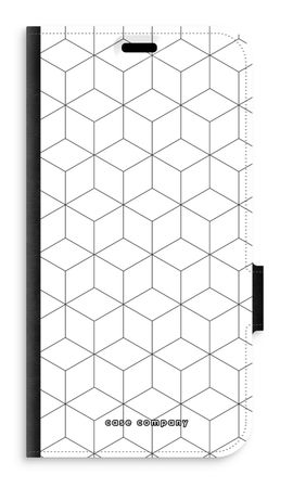 Cubes black and white