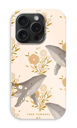 Floral Whales, Capa resistente iPhone 15 Pro