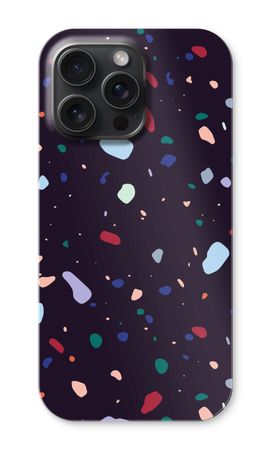 Dark Rounded Terrazzo