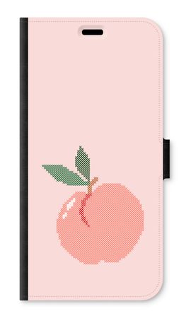 Stitched Peach