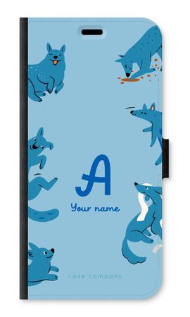 Playful Dogs Monogram