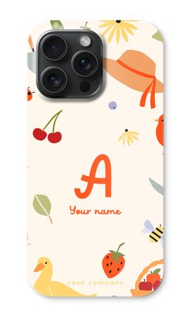 Playful Nature Monogram