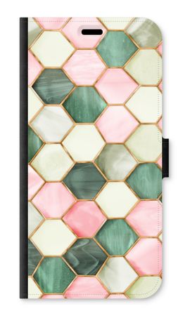 Hexagons in stained glass