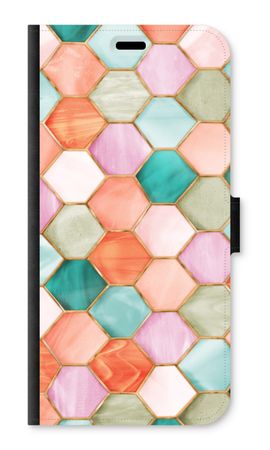 Hexagons in stained glass