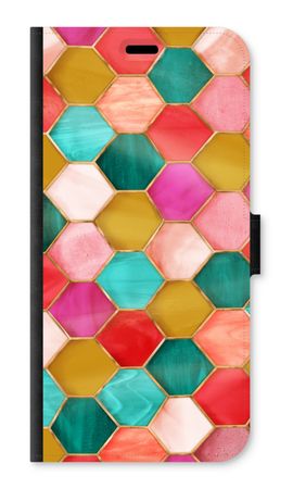 Hexagons in stained glass