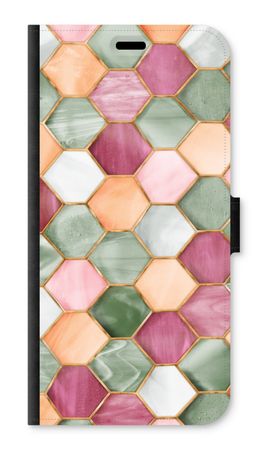 Hexagons in stained glass