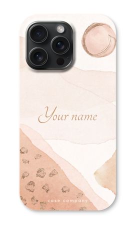 Gold Spots Namecase - Blush