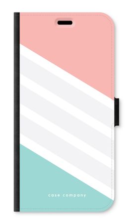 Pastellfarbene Streifen