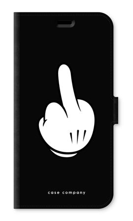 Middle finger black