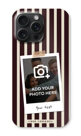 Polaroid - Retro, iPhone 15 Pro Max robuste Hülle