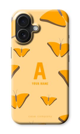 Amber Butterflies Monogram