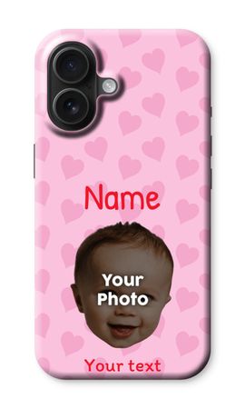 Personalized Face - Hearts N°2