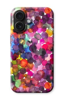 Punti acquerello sovrapposti