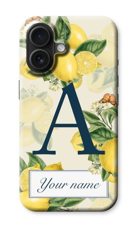 Monogram Lemons, Oranges of Peaches