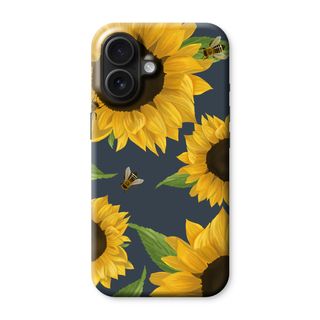 Sunflower and bees