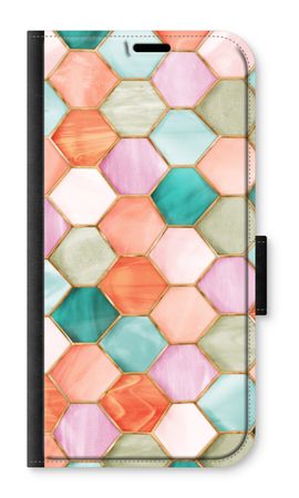 Hexagons in stained glass